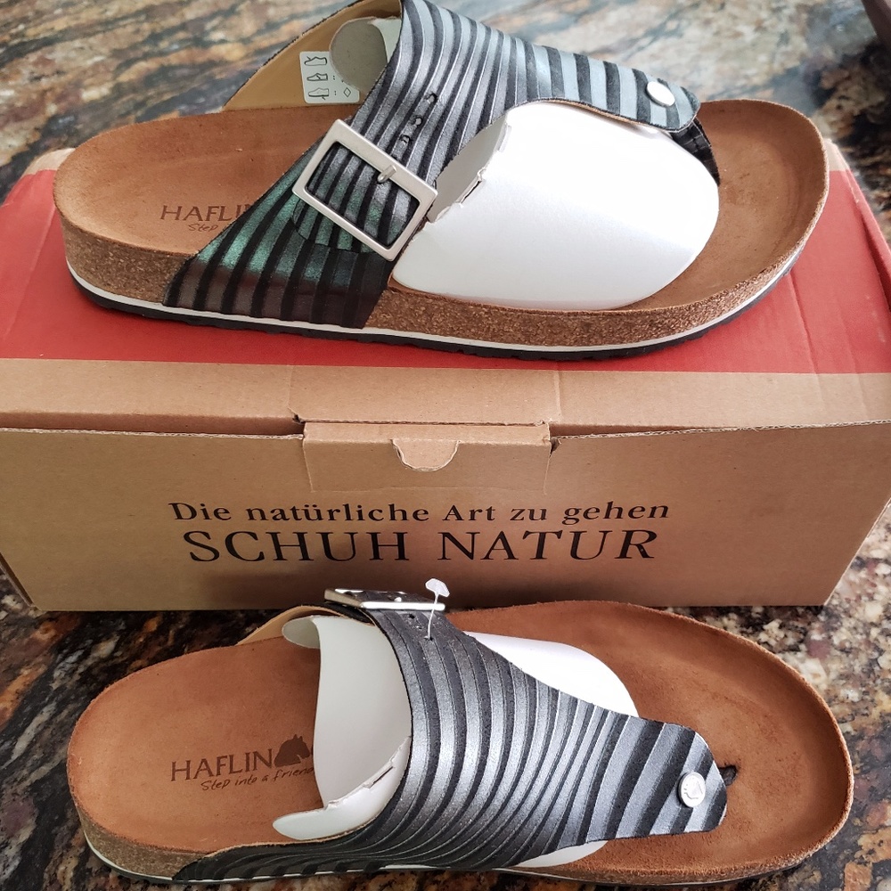 HAFLINGER Women's Flip Flop Sandals size 41